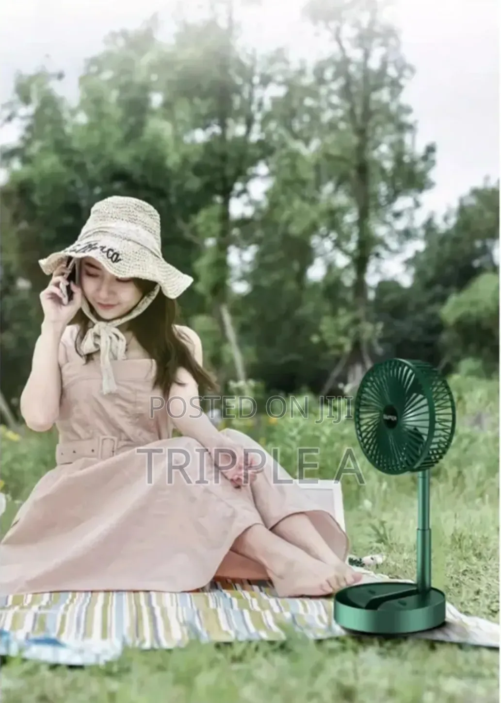 Foldable Rechargeable Electric Desk Fan