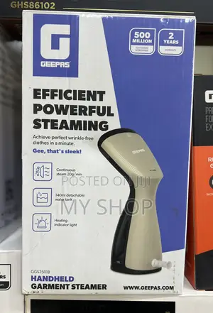 Geepas Handheld Cloth Steamer - Hot Deal