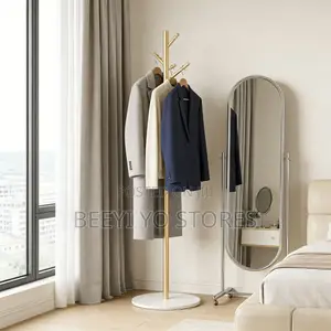 Elegant Standing Coat Hat Stand – Modern Minimalist Home Decor