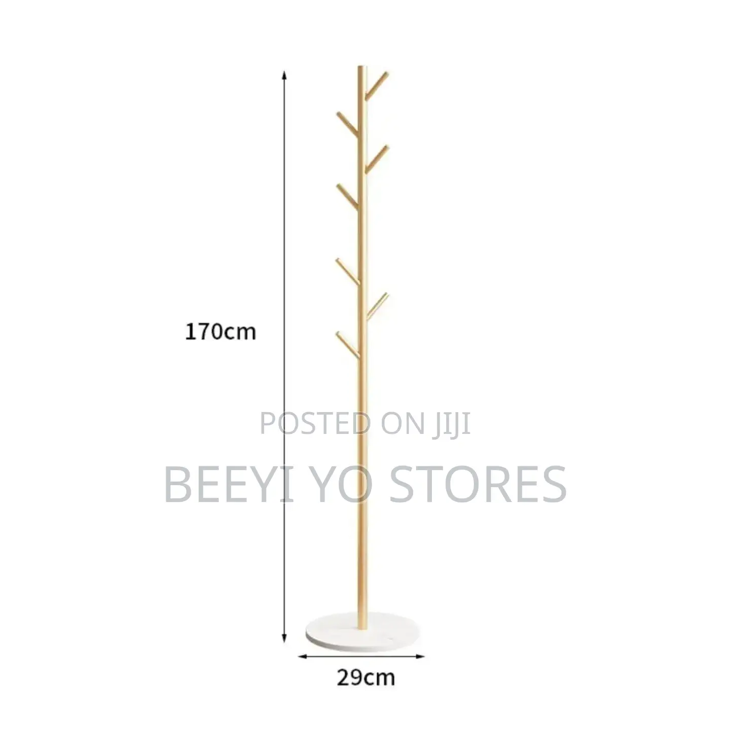 Elegant Standing Coat Hat Stand – Modern Minimalist Home Decor