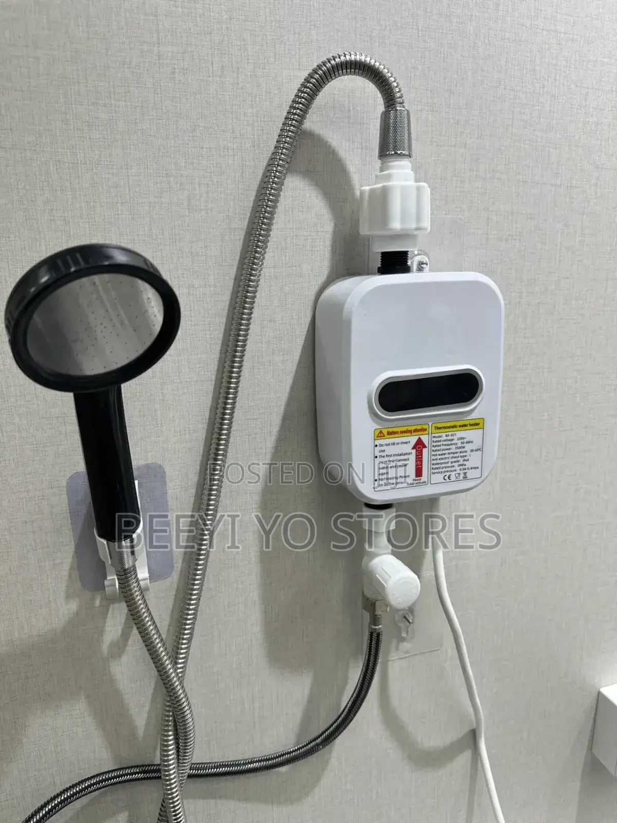 Portable Instant Tankless Water Heater – Ideal For Home Bathroom