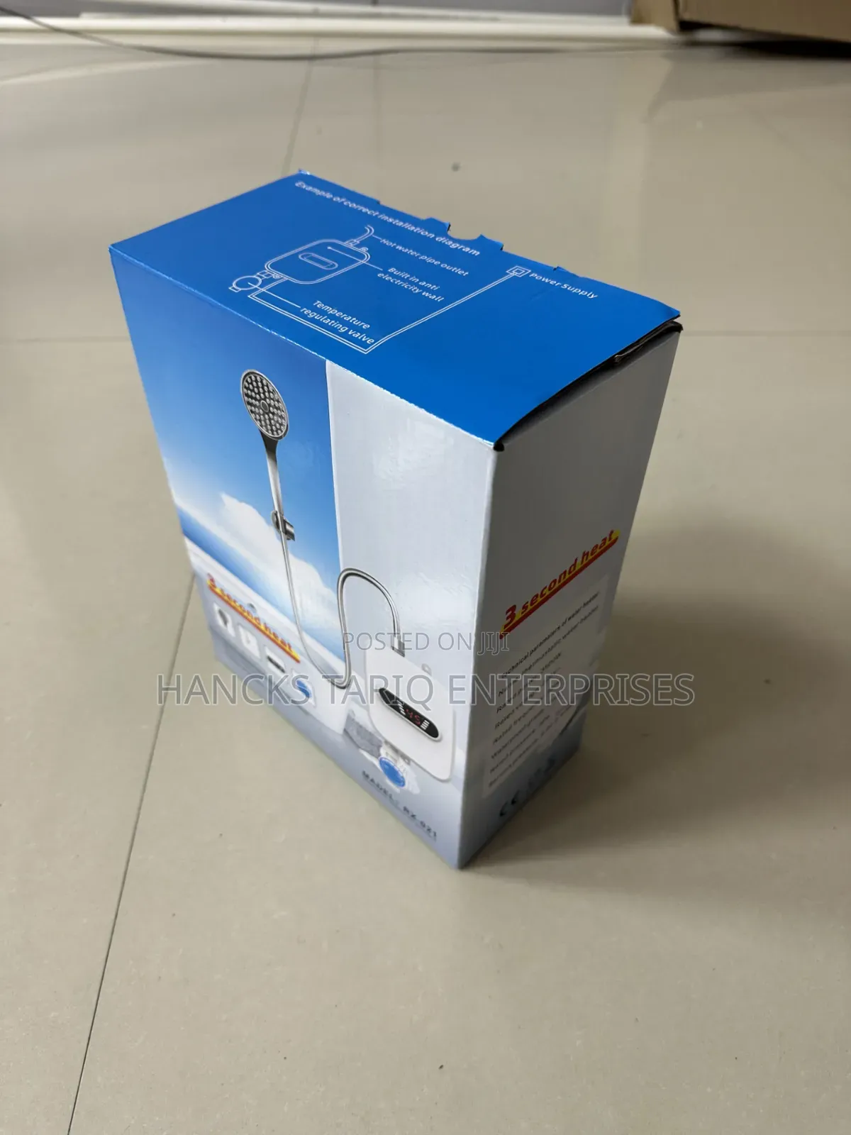 Portable Instant Tankless Water Heater – Ideal For Home Bathroom