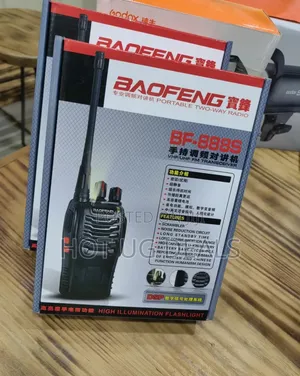 Baofeng Walkie Talkie Radio With, Usb-c Charge Port, Pair Of Two