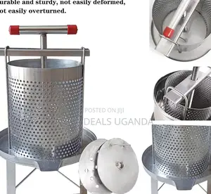 Portable Manual Honey Press Extractor Wax Machine Stainless Steel