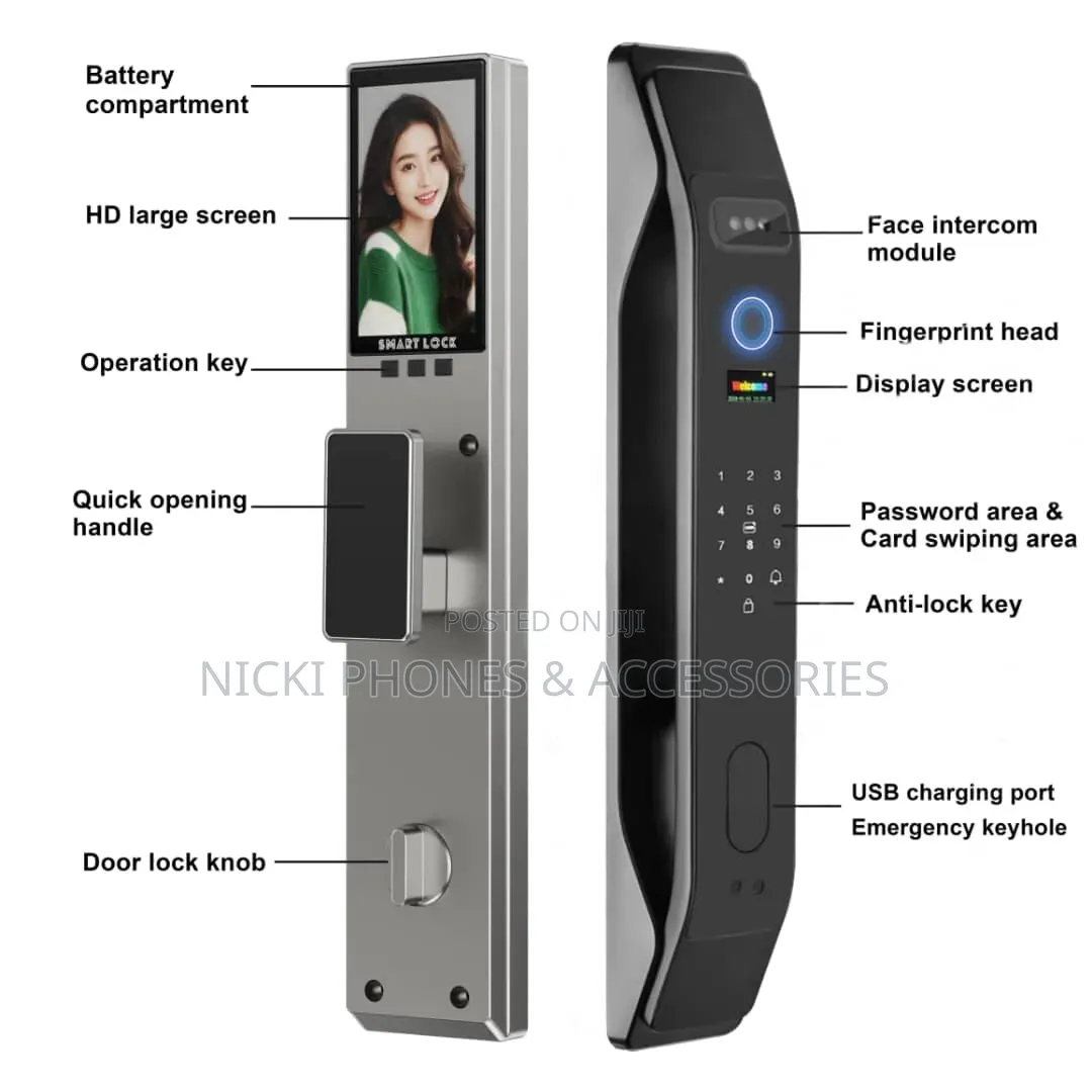 High Tech Security Smart Door Lock