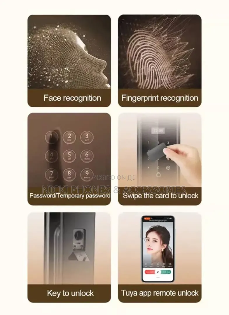 High Tech Security Smart Door Lock