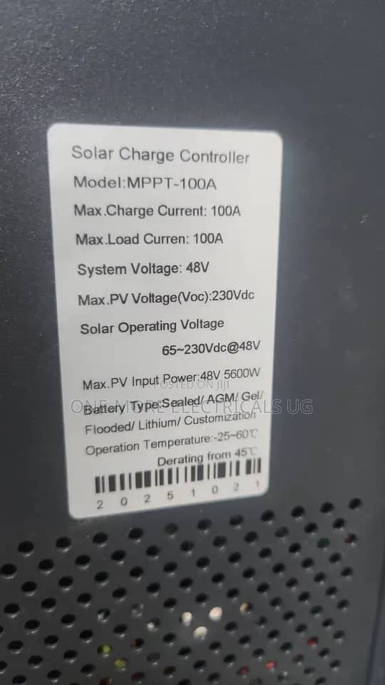 Heavy Duty MPPT Controller 100a/12v/24/48v
