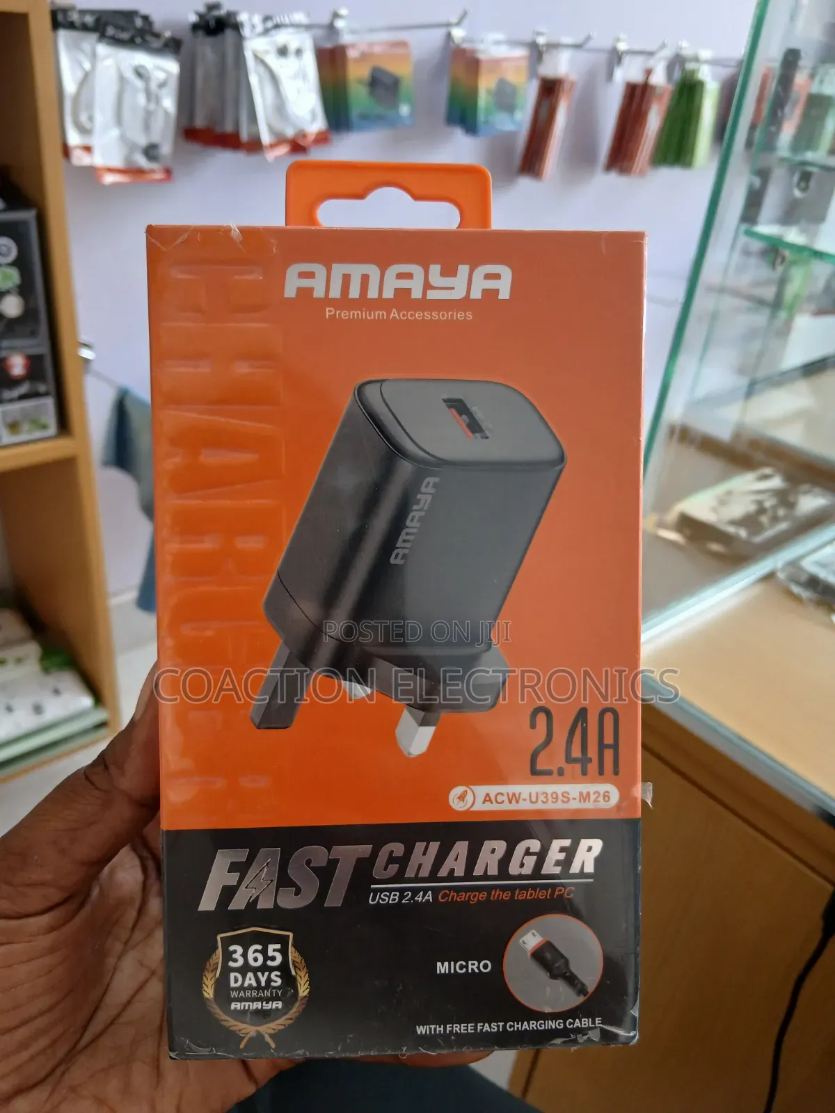 Fast Charger, Usb to Type C or Smart