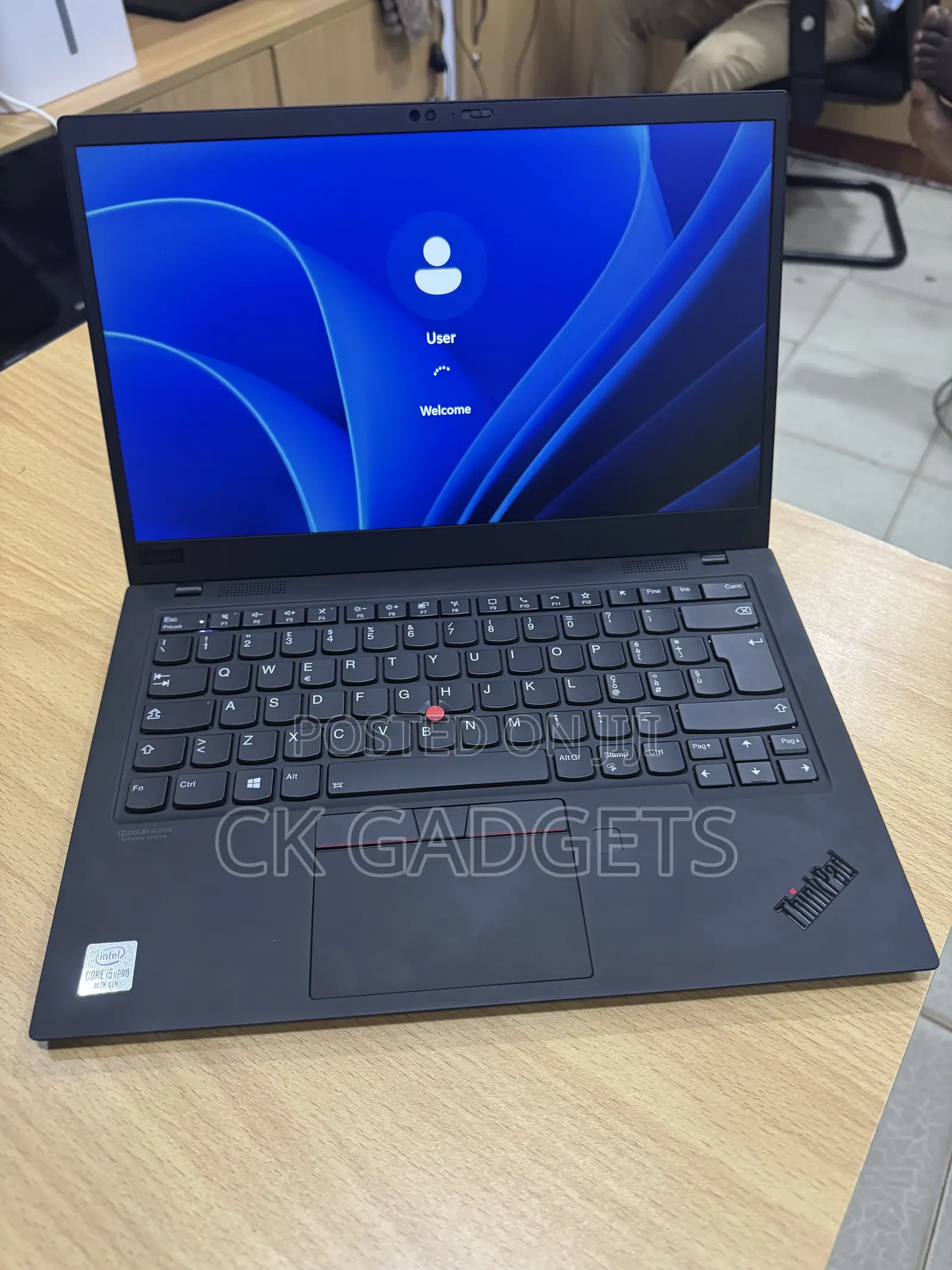 New Laptop Lenovo ThinkPad X1 Carbon 16GB Intel Core i5 SSD 256GB