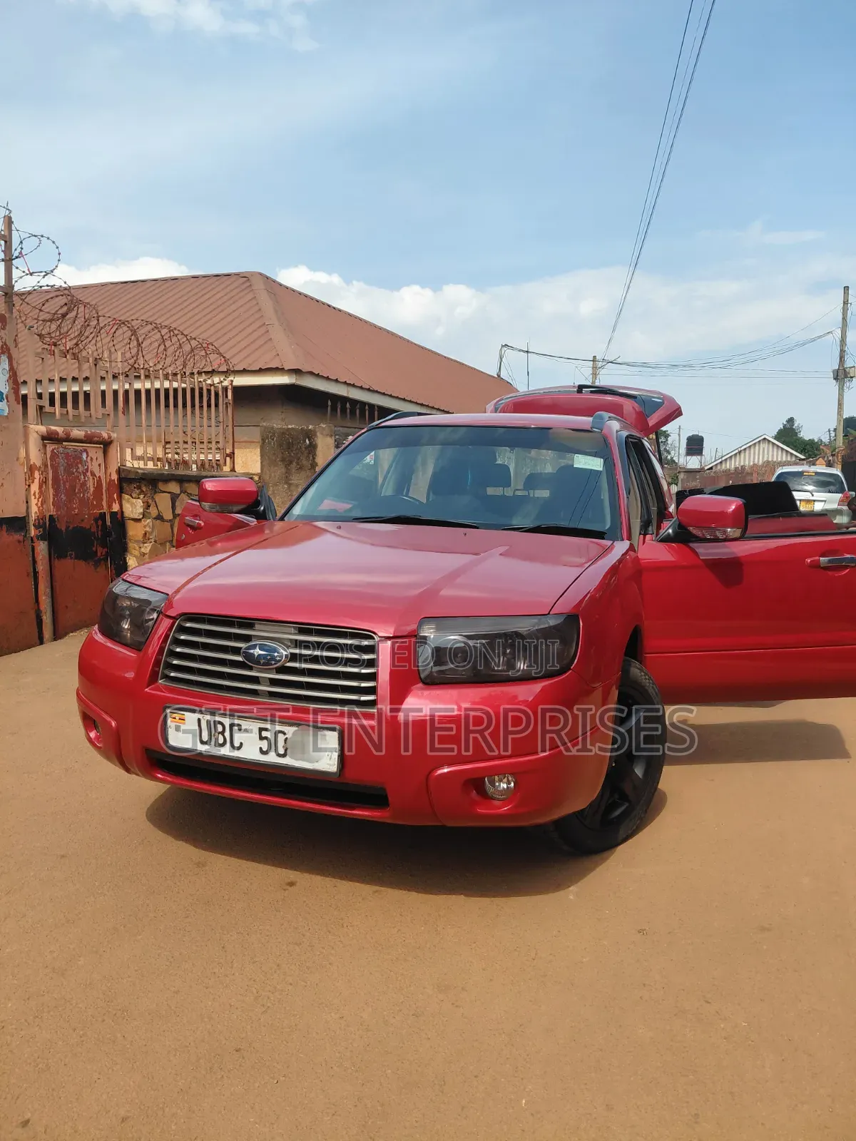 Subaru Forester 2007 Red