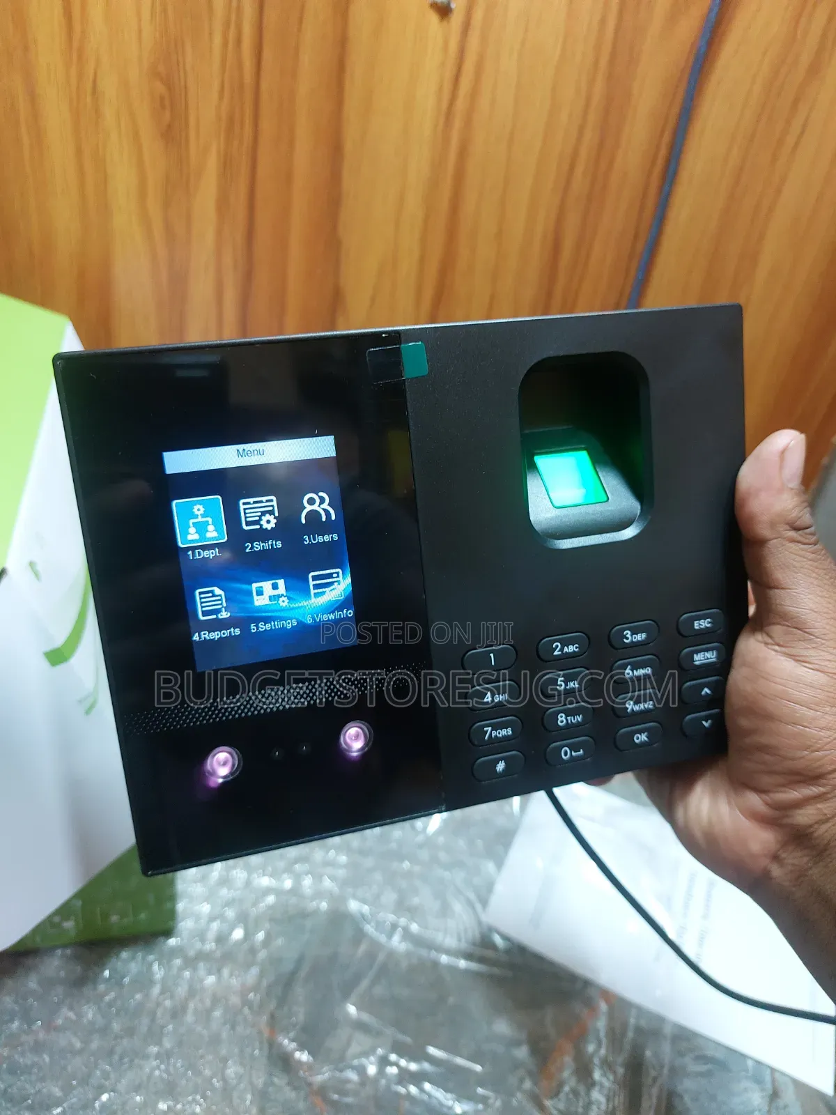 Face and Biometric Attendance Machine