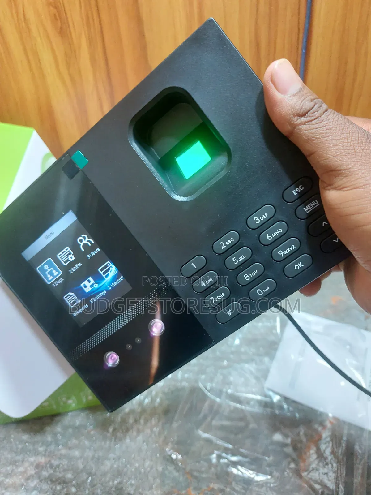 Face and Biometric Attendance Machine