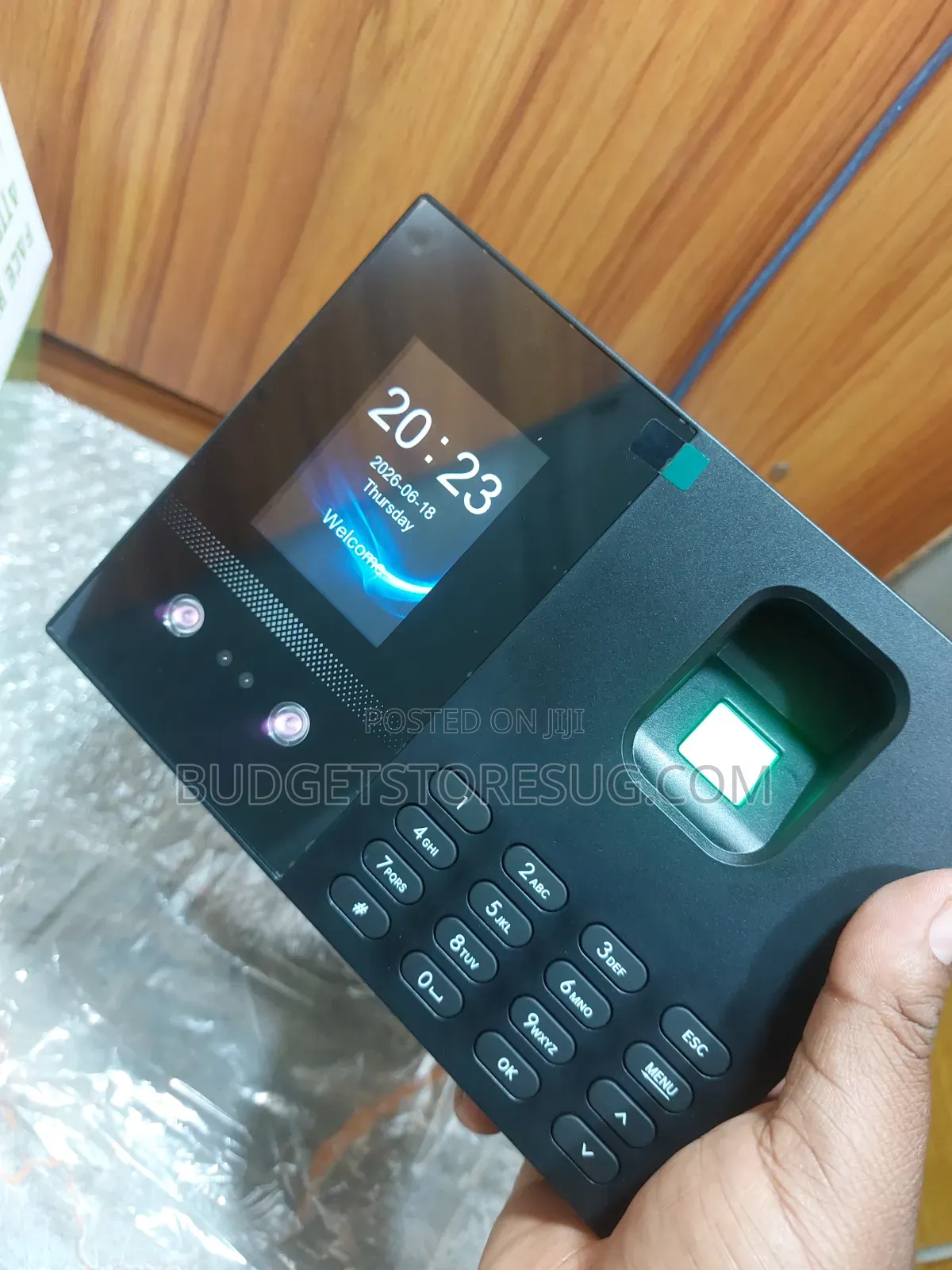 Face and Biometric Attendance Machine