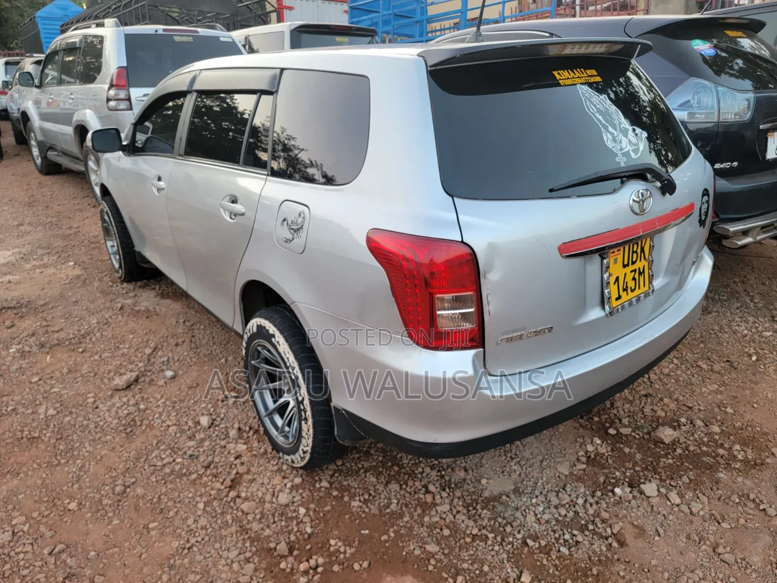Toyota Corolla Fielder 2008 Silver