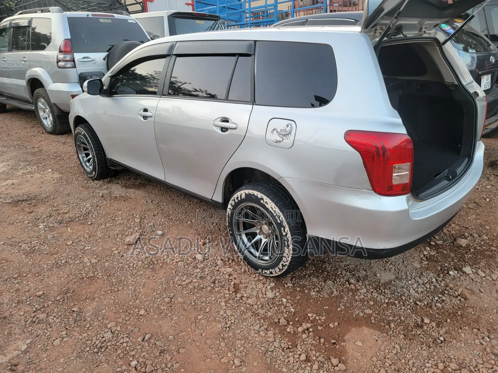 Toyota Corolla Fielder 2008 Silver