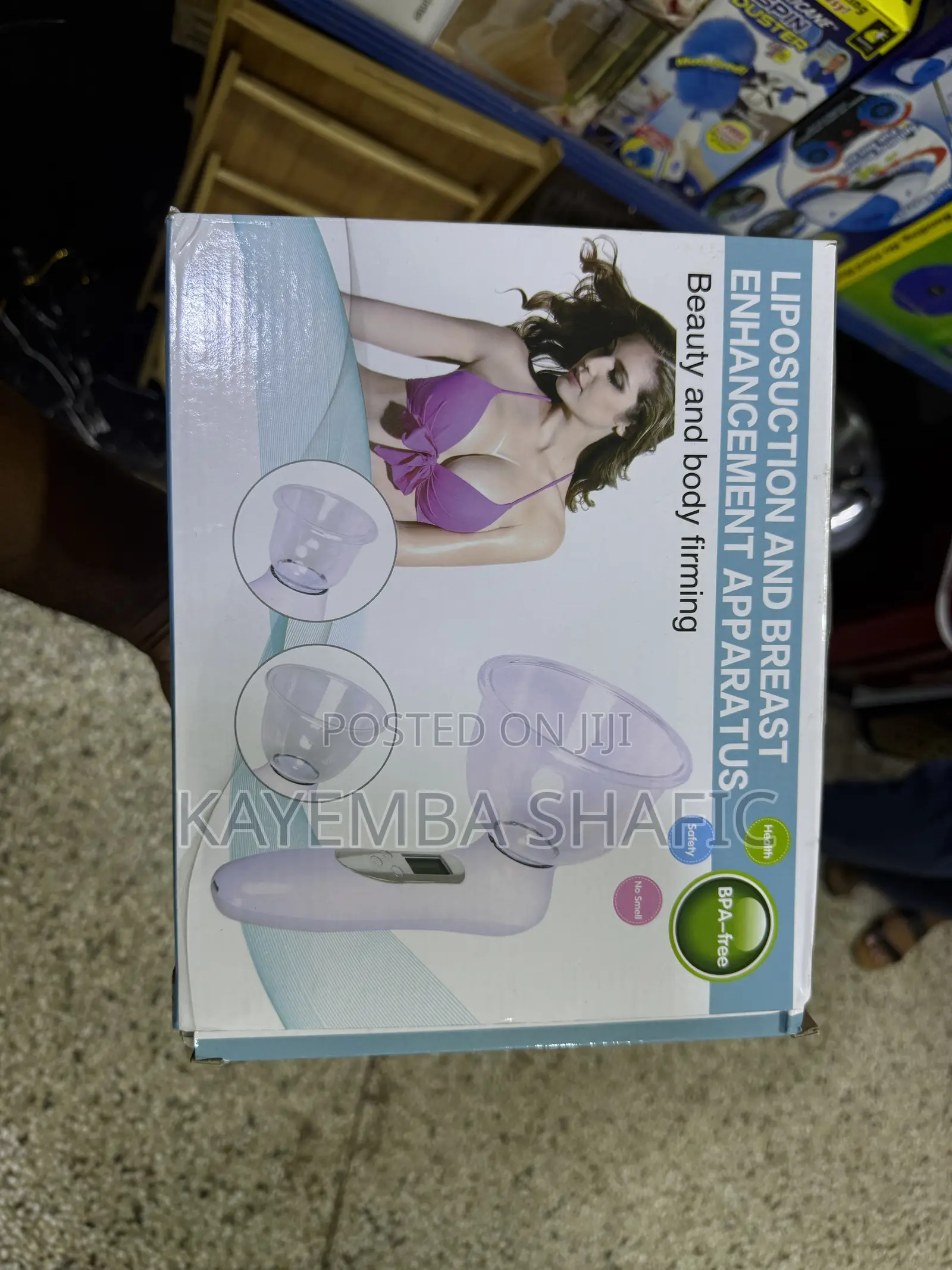 Electric Vacuum Cupping Machine for Breast Enhancement Body Firming