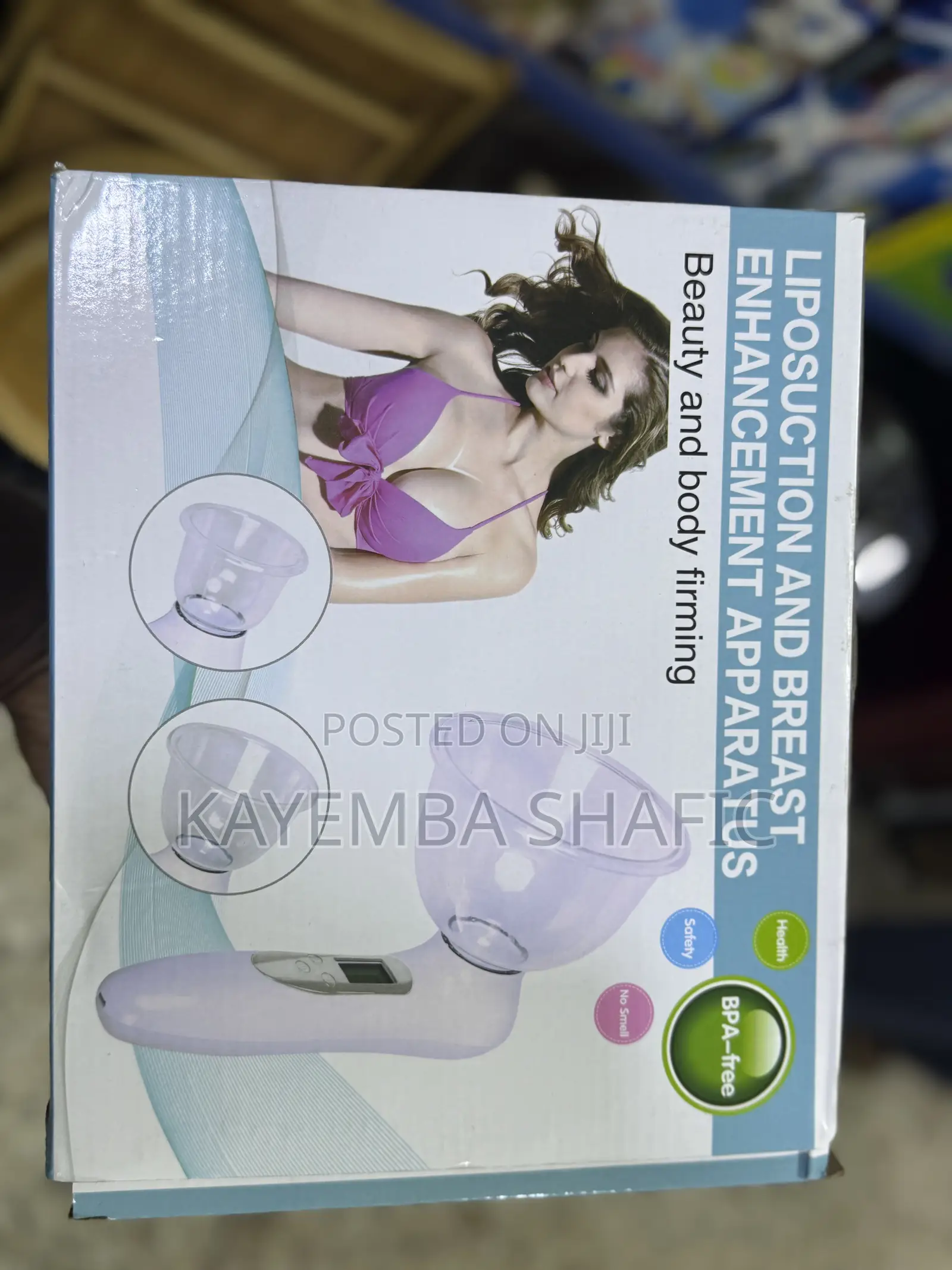 Electric Vacuum Cupping Machine for Breast Enhancement Body Firming