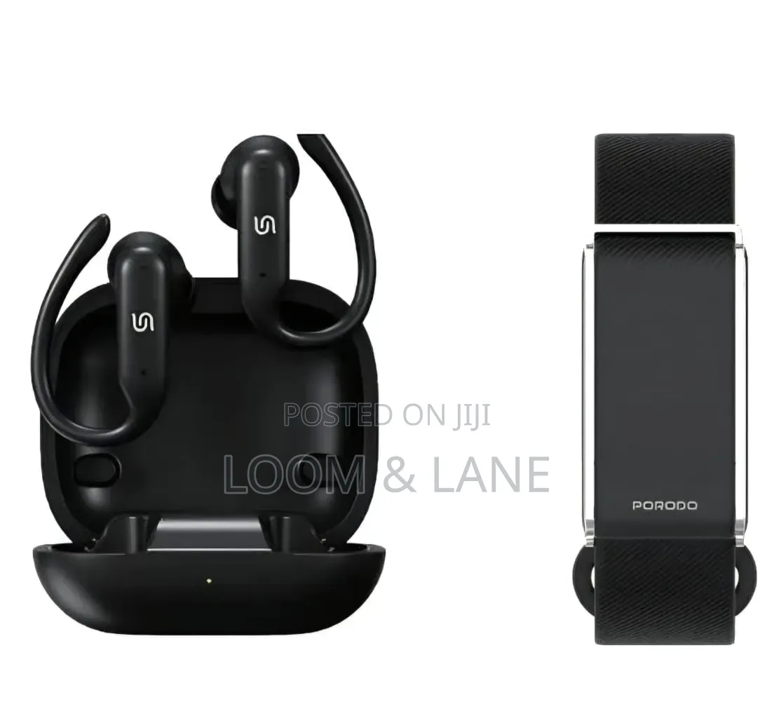 2-in-1porodo Activex Smart Fitness Band Earbuds