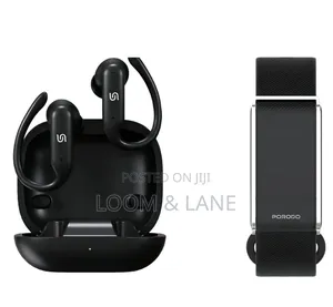 2-in-1porodo Activex Smart Fitness Band Earbuds