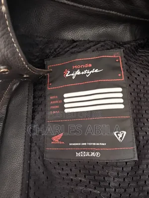Honda Leather Riding Jacket