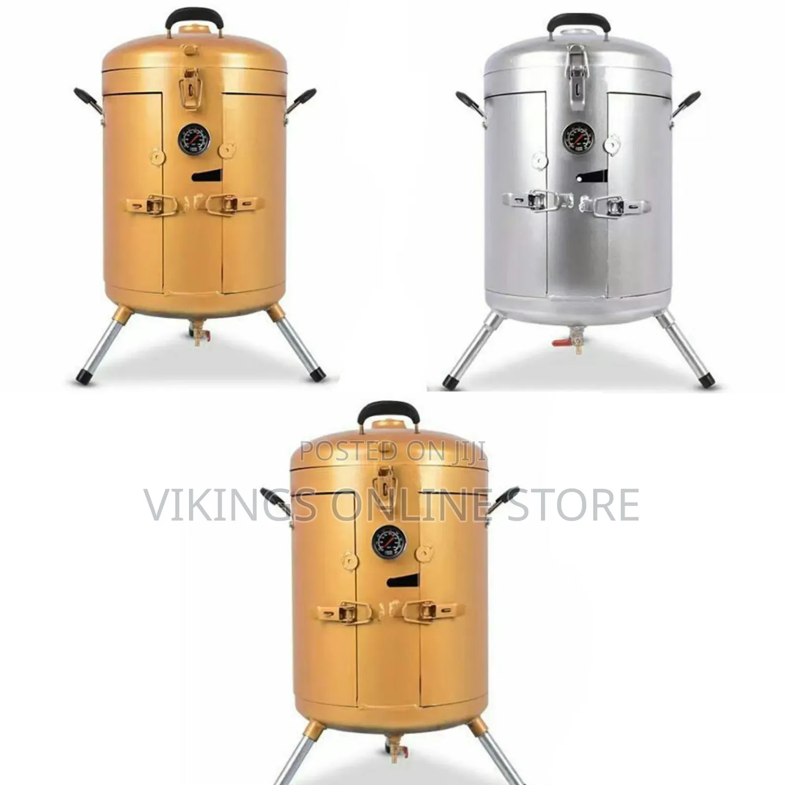 Char-Broil Bullet Charcoal Smoker Barbecue Barrel, Hanging Stove