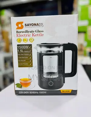 Sayona Glass Kettle