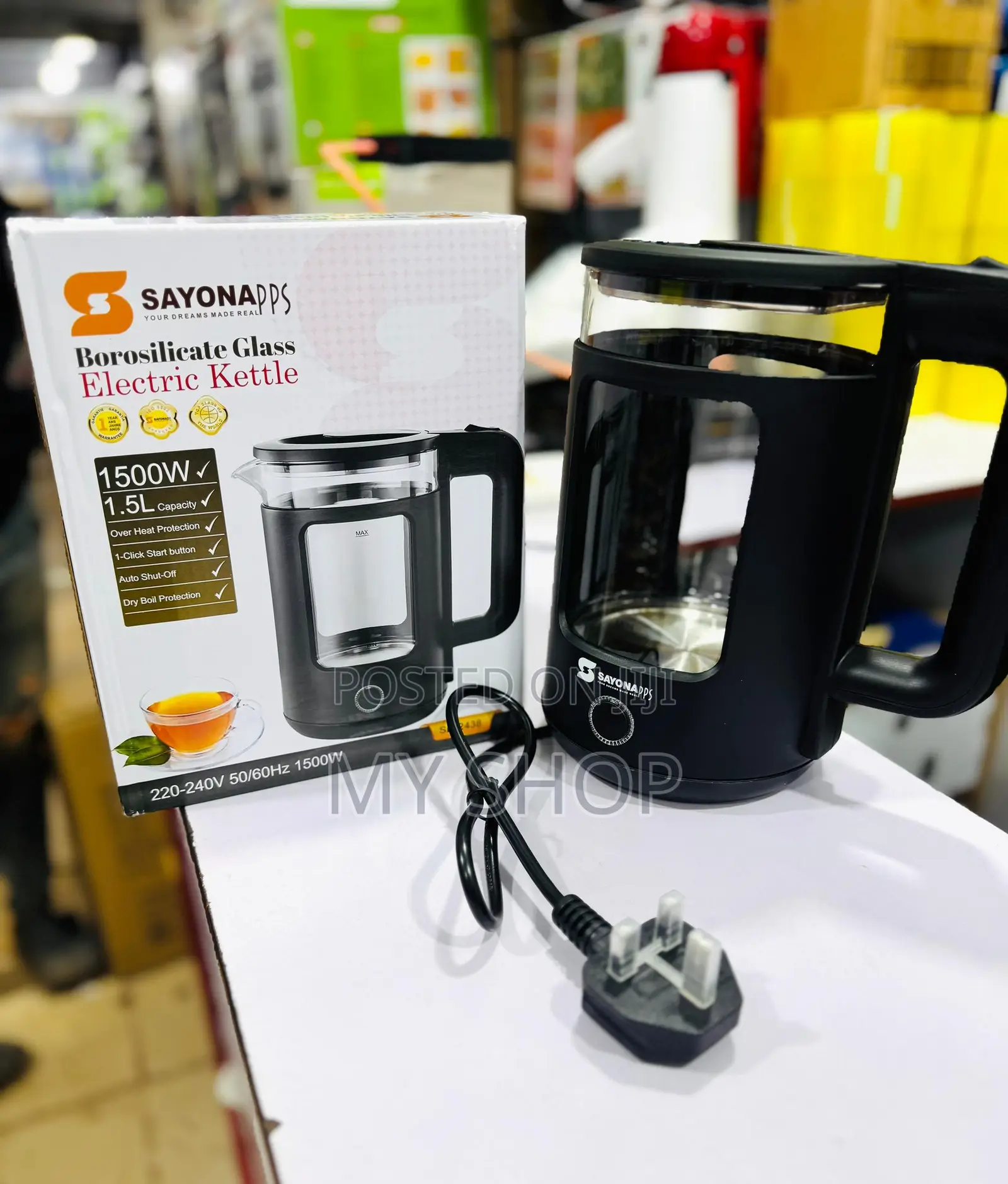 Sayona Glass Kettle