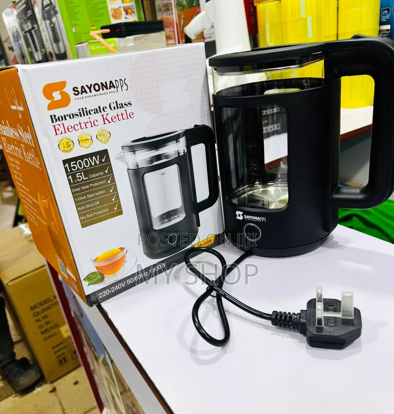 Sayona Glass Kettle