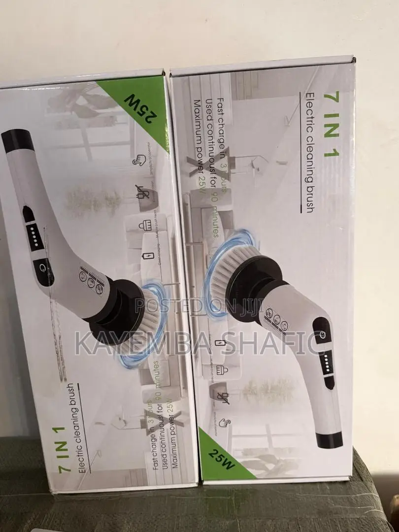 7 in 1 Cordless Electric Cleaning Brush Power Spin Scrubber (25w).
