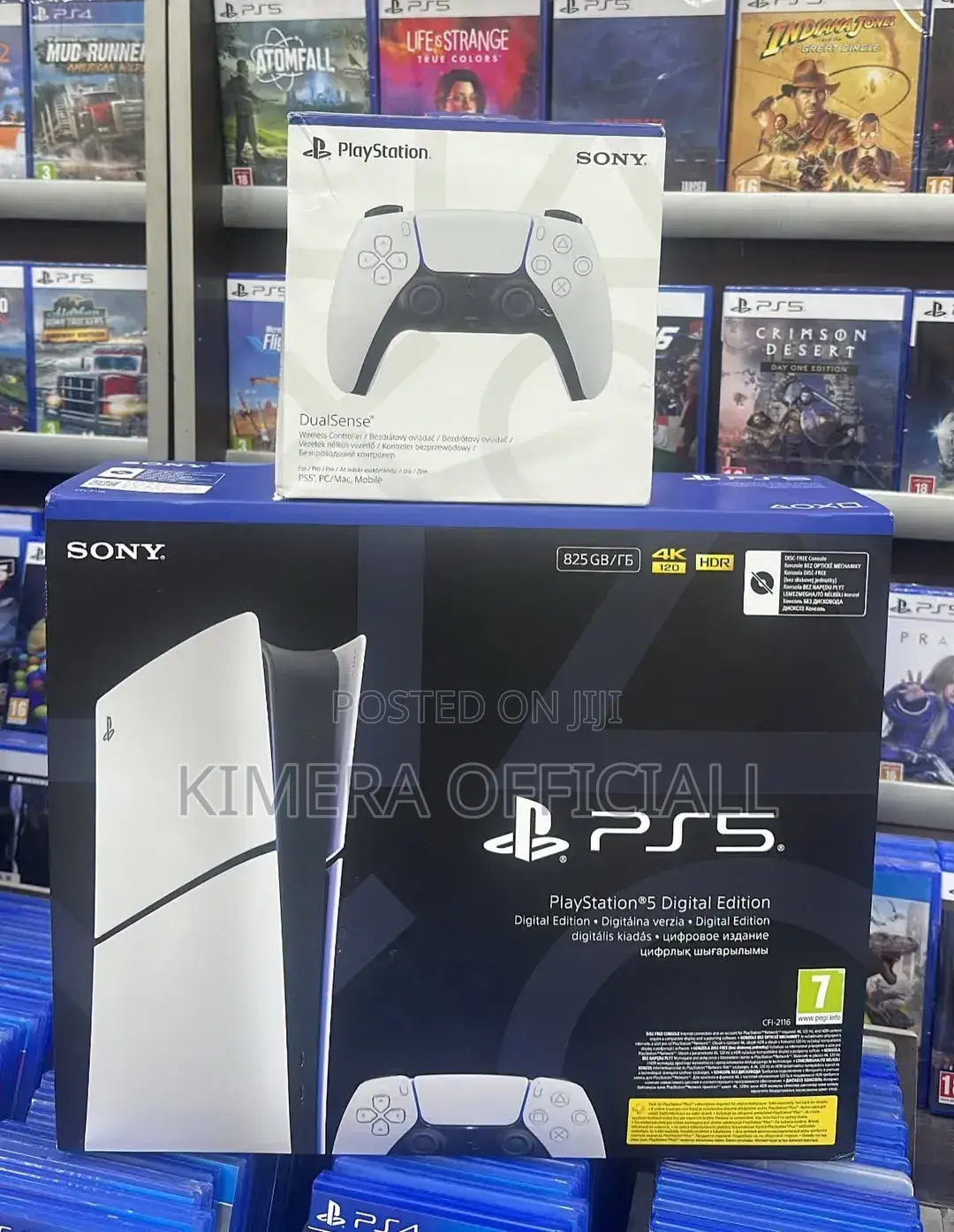 Experience Ultimate Gaming With Playstation 5 Slim Digital Brand New