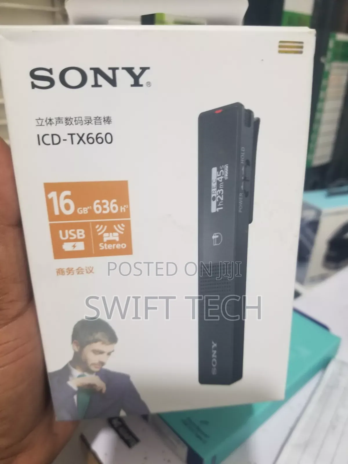 Sony Voice Recorder Icd-Tx 660