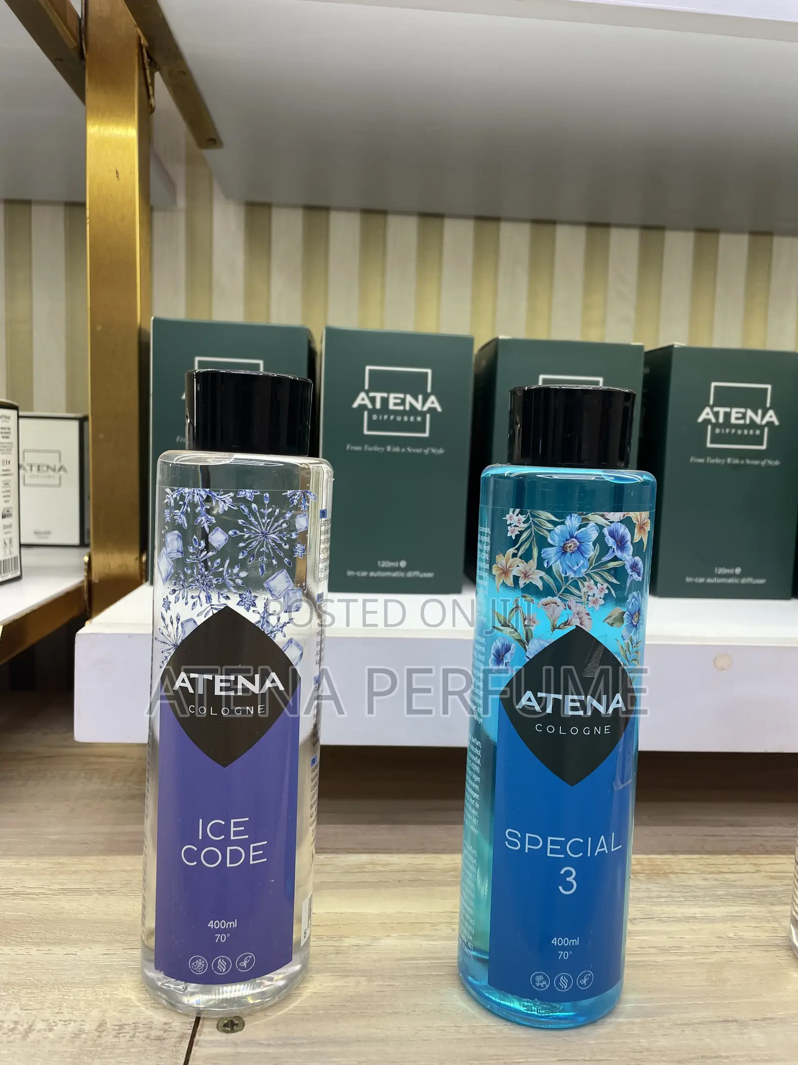 Special Three Kolonya Uganda | Premium Turkish Cologne