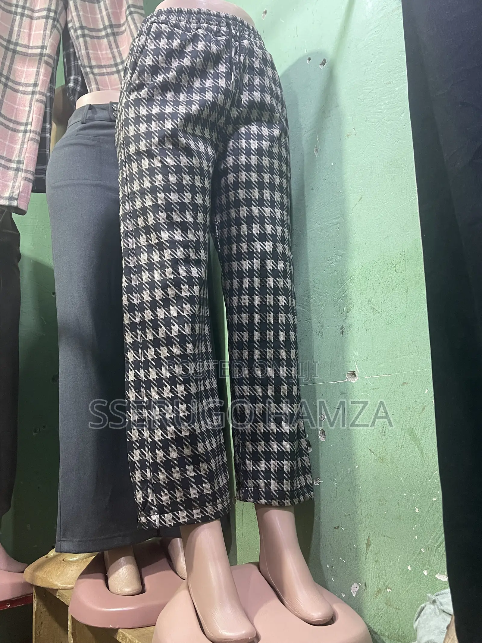Square Flared Pants