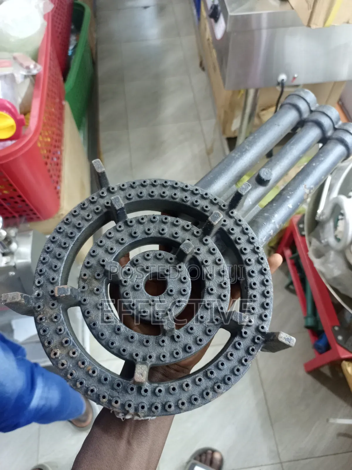 Cast Iron Gas Burner.