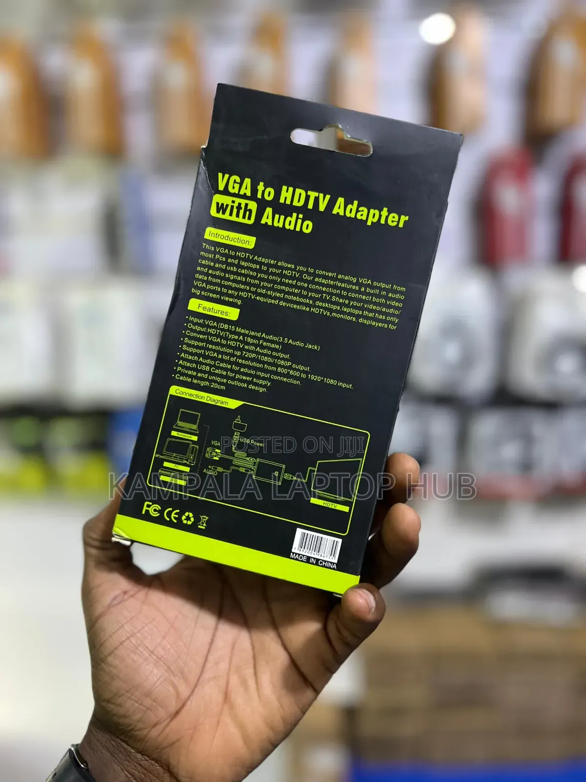 Vga to HDTV Adapter With Audio - Full Hd 1080p Video Converter