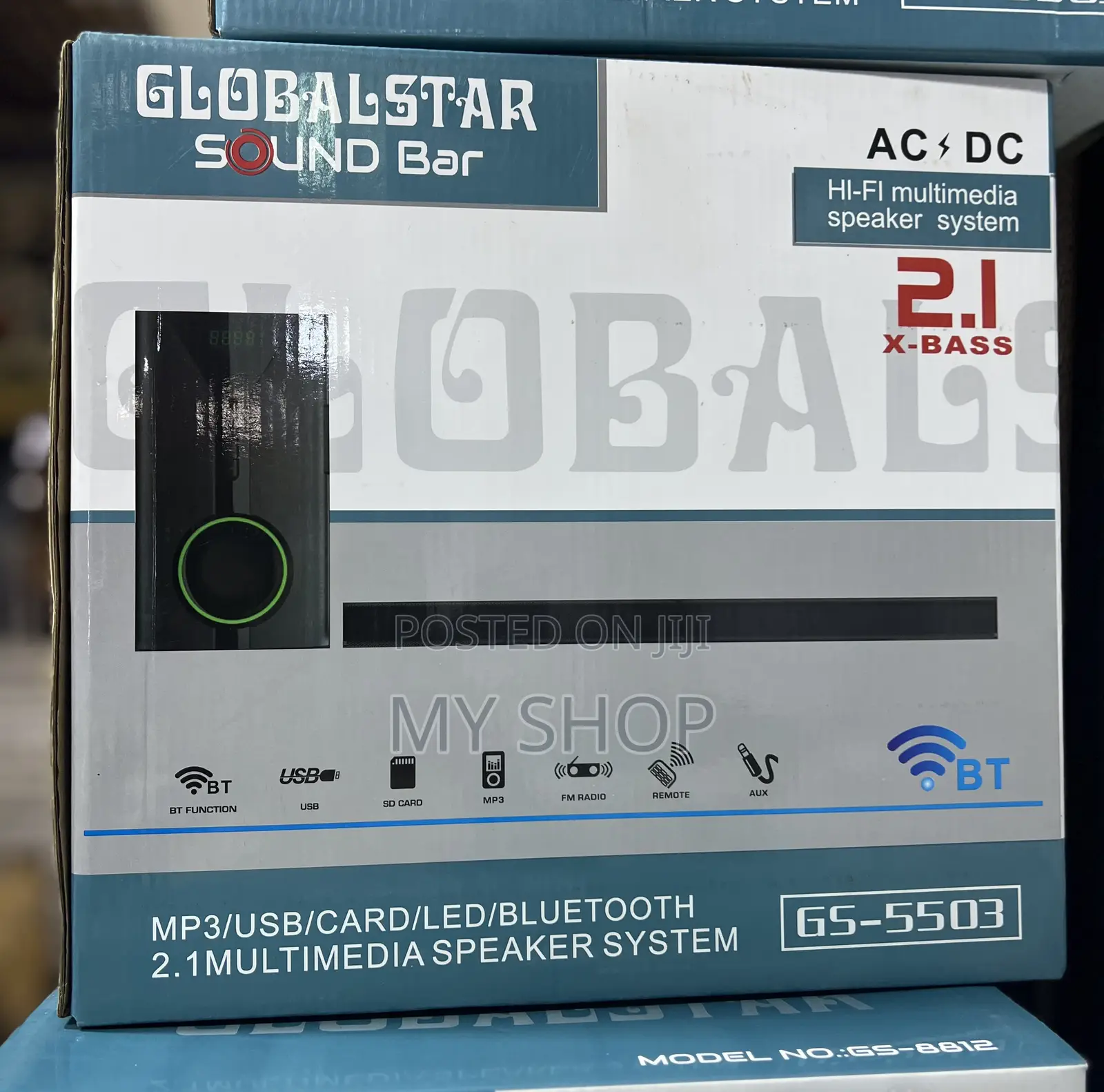 Global Star Sound Bar - Multi Media With Bluetooth