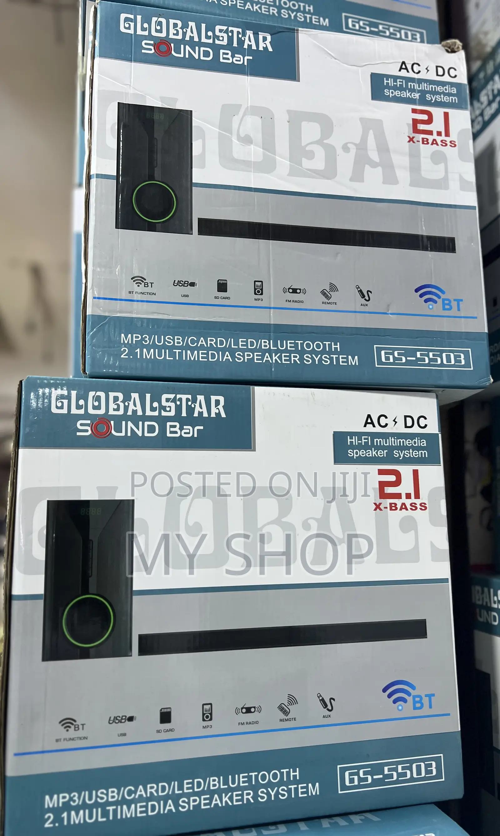 Global Star Sound Bar - Multi Media With Bluetooth