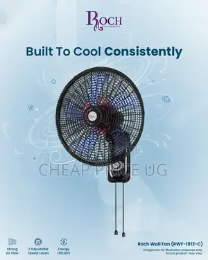 Roch RWF-1812 Wall Fan 2pcs