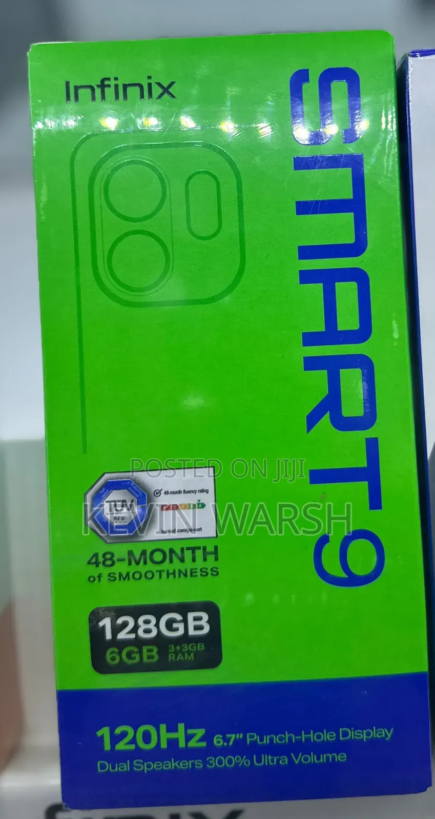 New Infinix Smart 9 128 GB Black