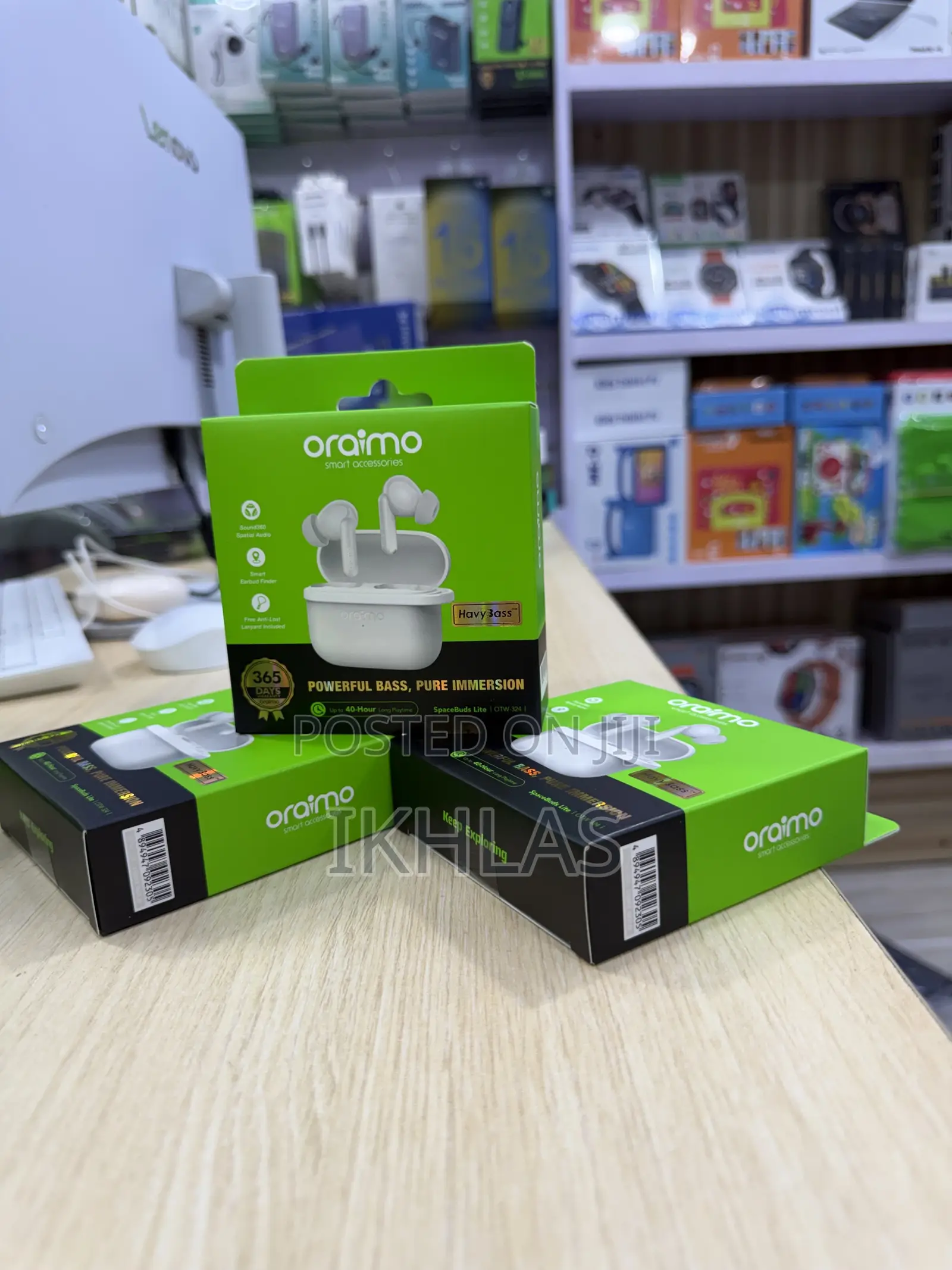 Oraimo Spacebuds Lite Otw-324 Earpods; Powerfull Bass, Pure Immersion