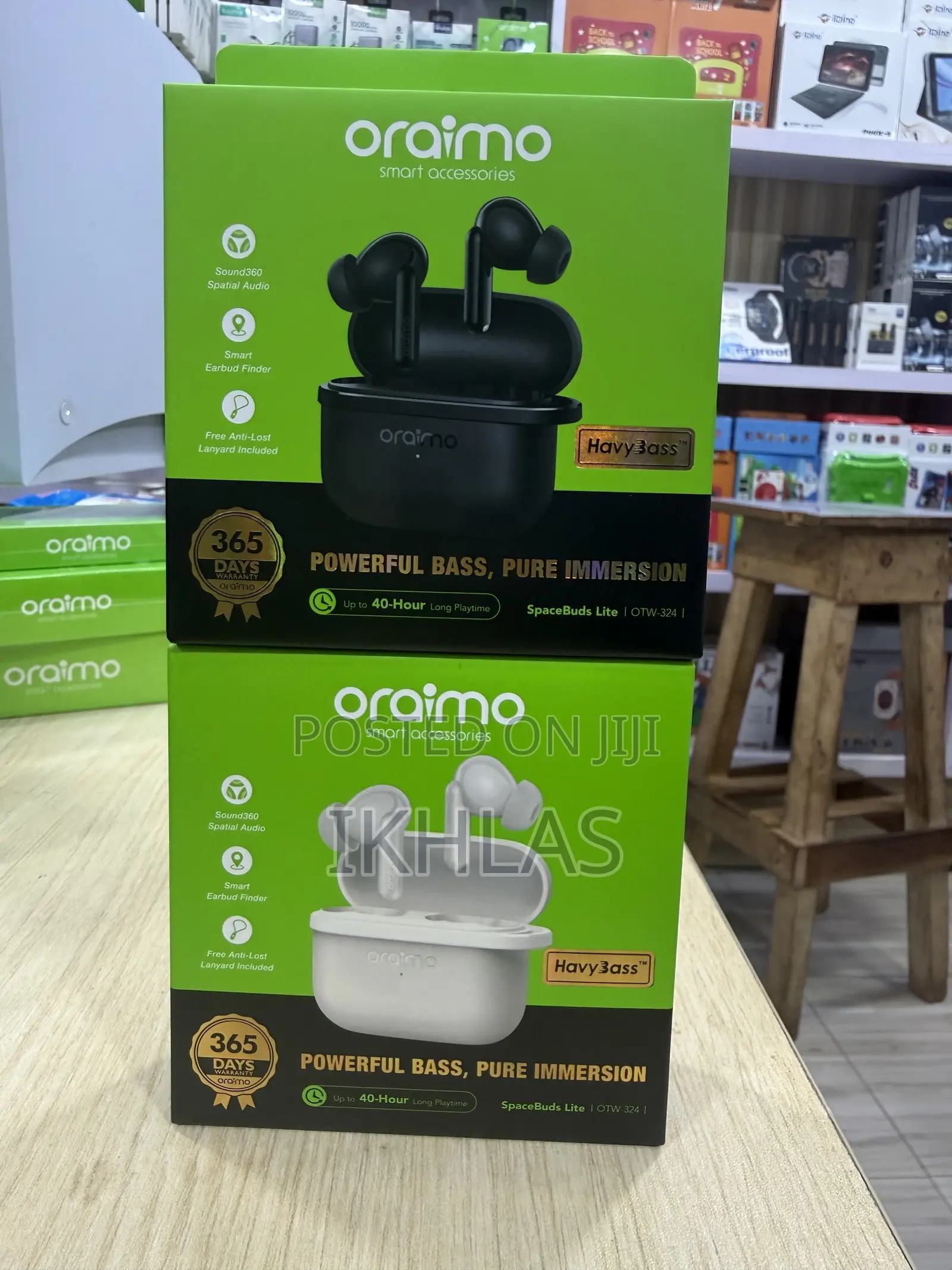 Oraimo Spacebuds Lite Otw-324 Earpods; Powerfull Bass, Pure Immersion