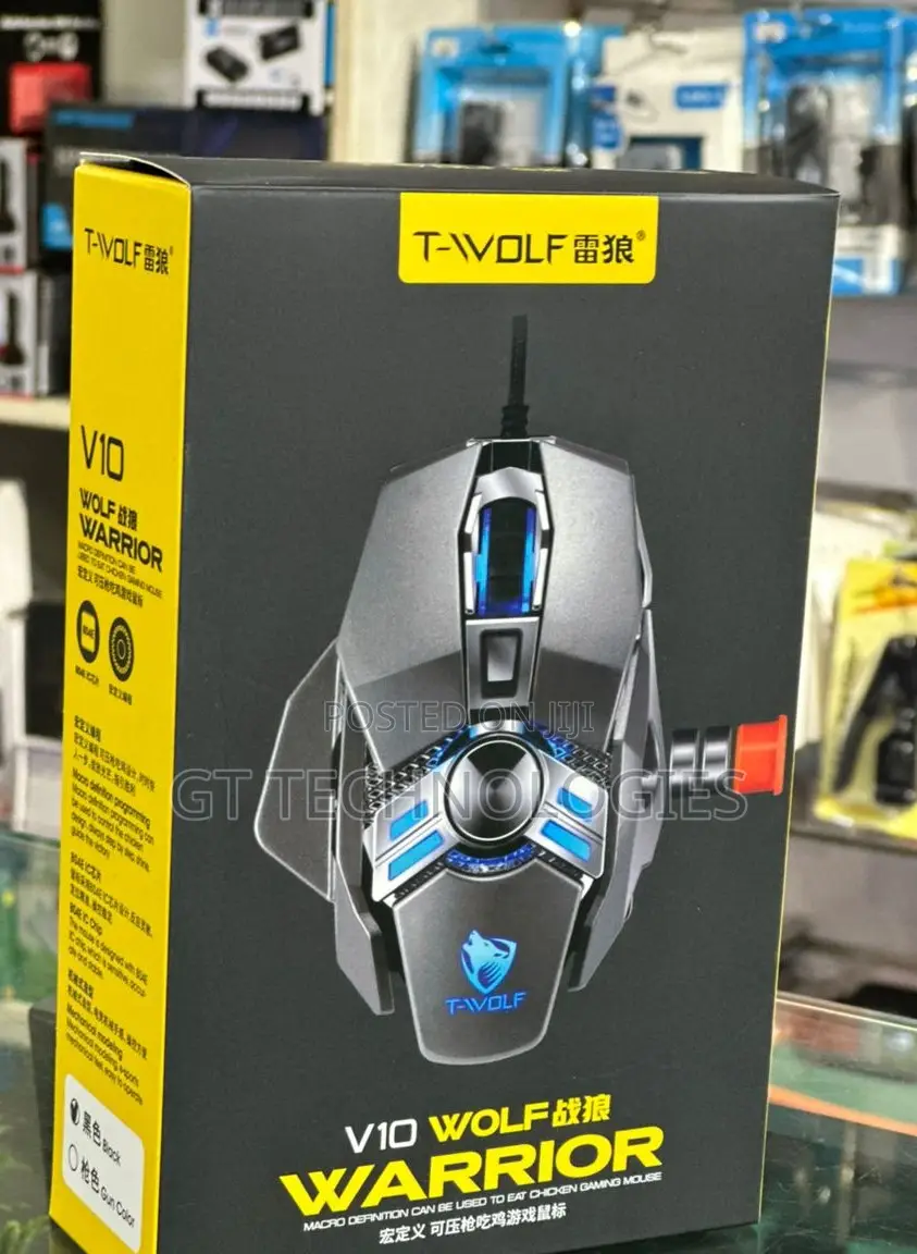 T-Wolf V10 Warrior Wired Gaming Mouse / Gaming Mouse