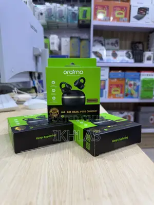 Oraimo Opensnap Opn-373 Earpods Stylish Clip-on Design , Open Ear Bass
