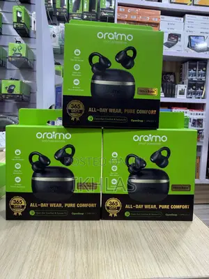 Oraimo Opensnap Opn-373 Earpods Stylish Clip-on Design , Open Ear Bass