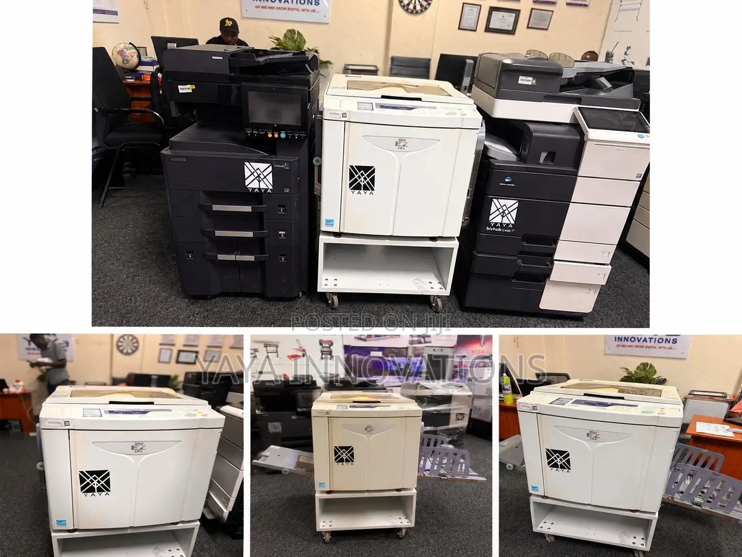 Konica Bizhub Kyocera Riso Printer Center - Yaya Innovations