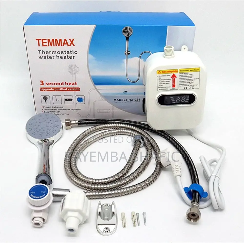 Brand New Smartex 3500w Instant Tankless Electric Water Heater Set