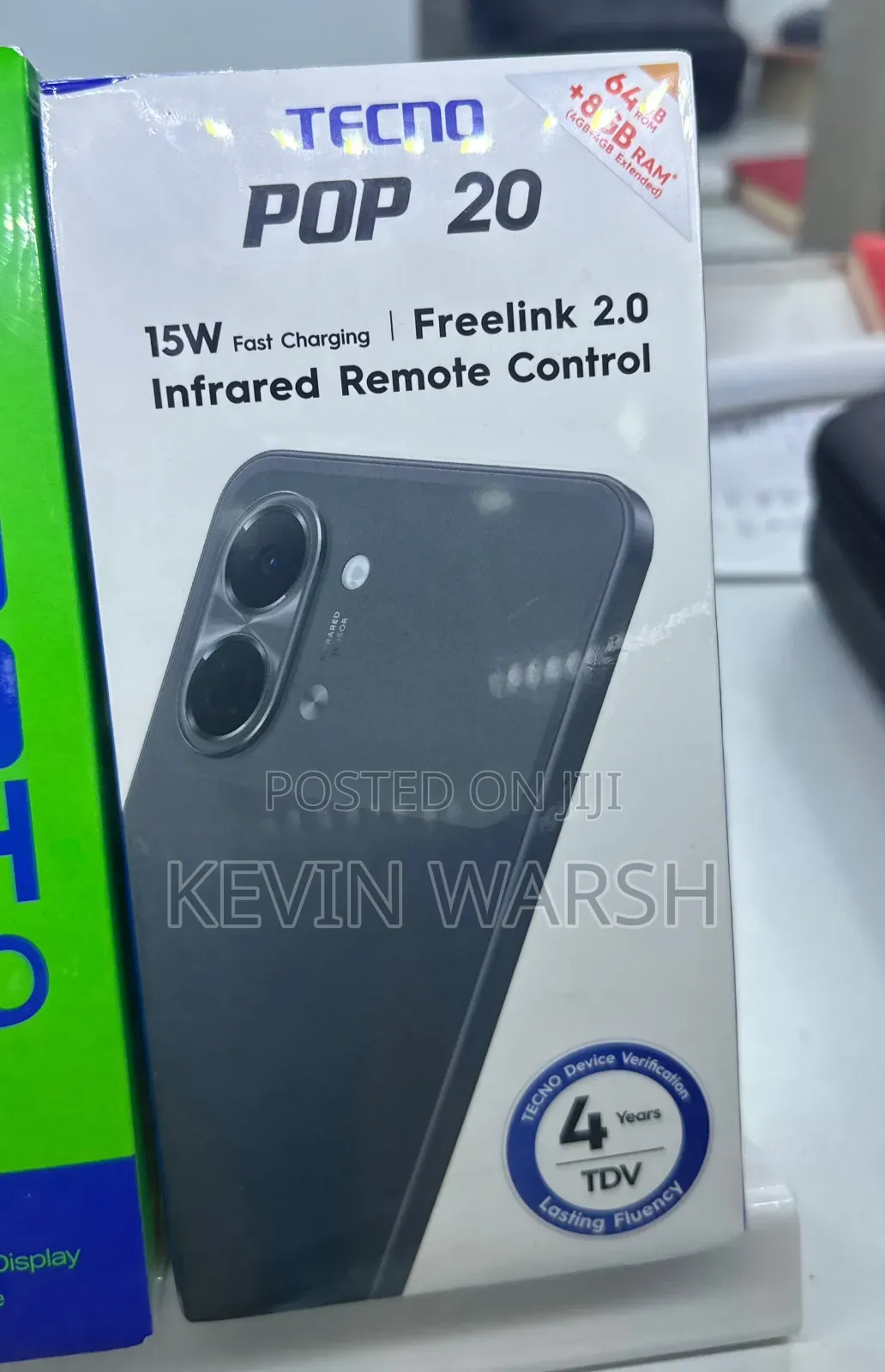 New Tecno Pop 20 64 GB Blue