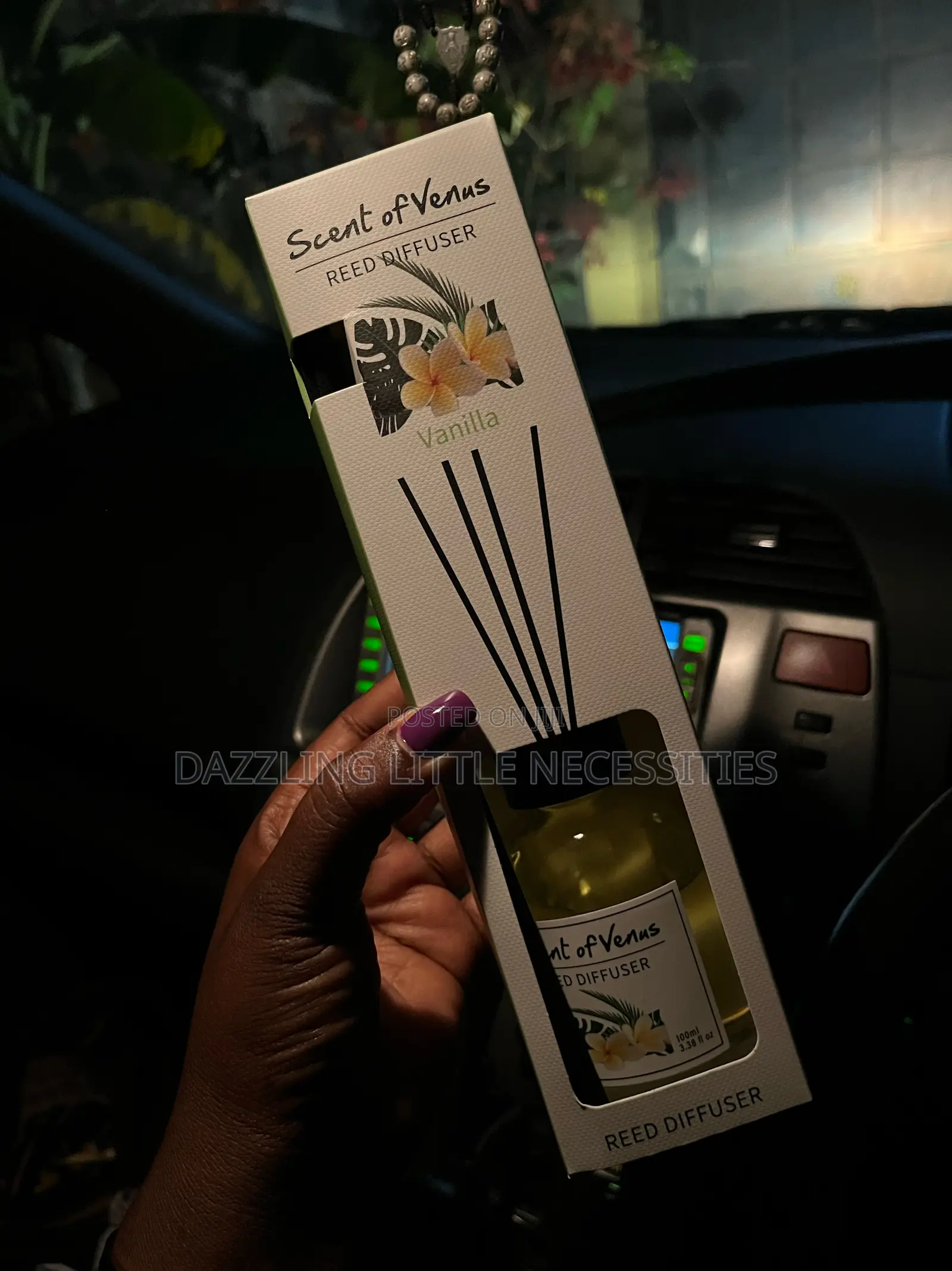 Scent of Venus Reed Diffuser - Vanilla Flavor - 100mls