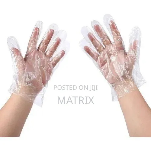 100pcs Large Tpe Disposable Plastic Food Grade Gloves