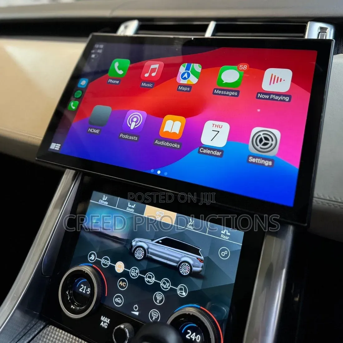 Range Rover Sport L494 13.) Android Auto Apple Carplay